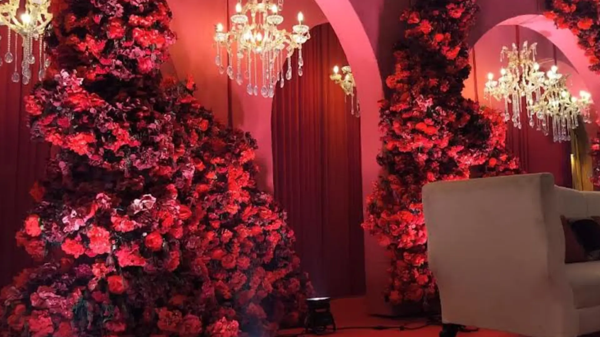 Mandap floral decor by Shivam Tent House