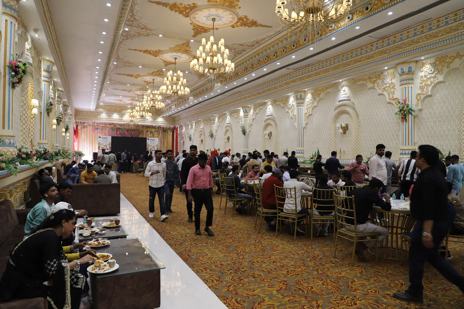 Corporate event managed by Shivam Tent House in Delhi